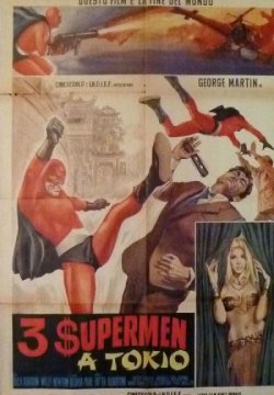 3 supermen a Tokio
